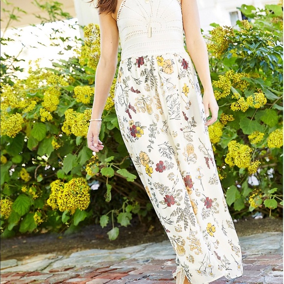 maurices floral maxi dress 24/7 Gray Floral Halter Neck Pocket Maxi Dress